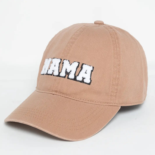 Mama Hat - 3D Embroidered Patch Baseball Cap