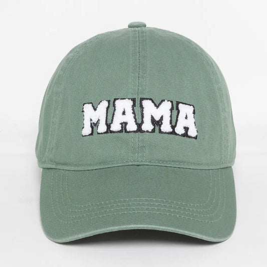 Mama Hat - 3D Embroidered Patch Baseball Cap