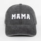 Mama Hat - 3D Embroidered Patch Baseball Cap